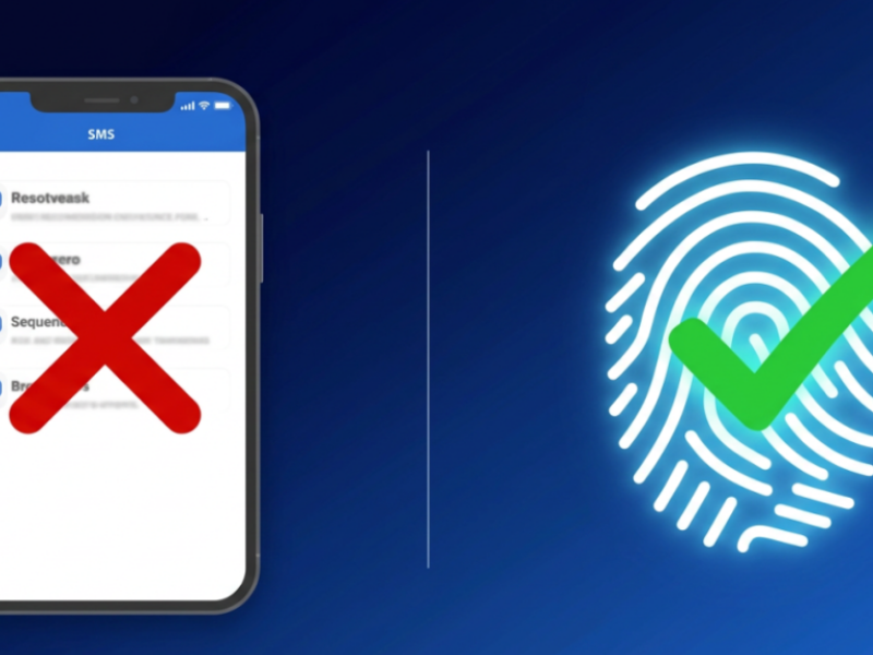 passkeys replace SMS for microsoft users